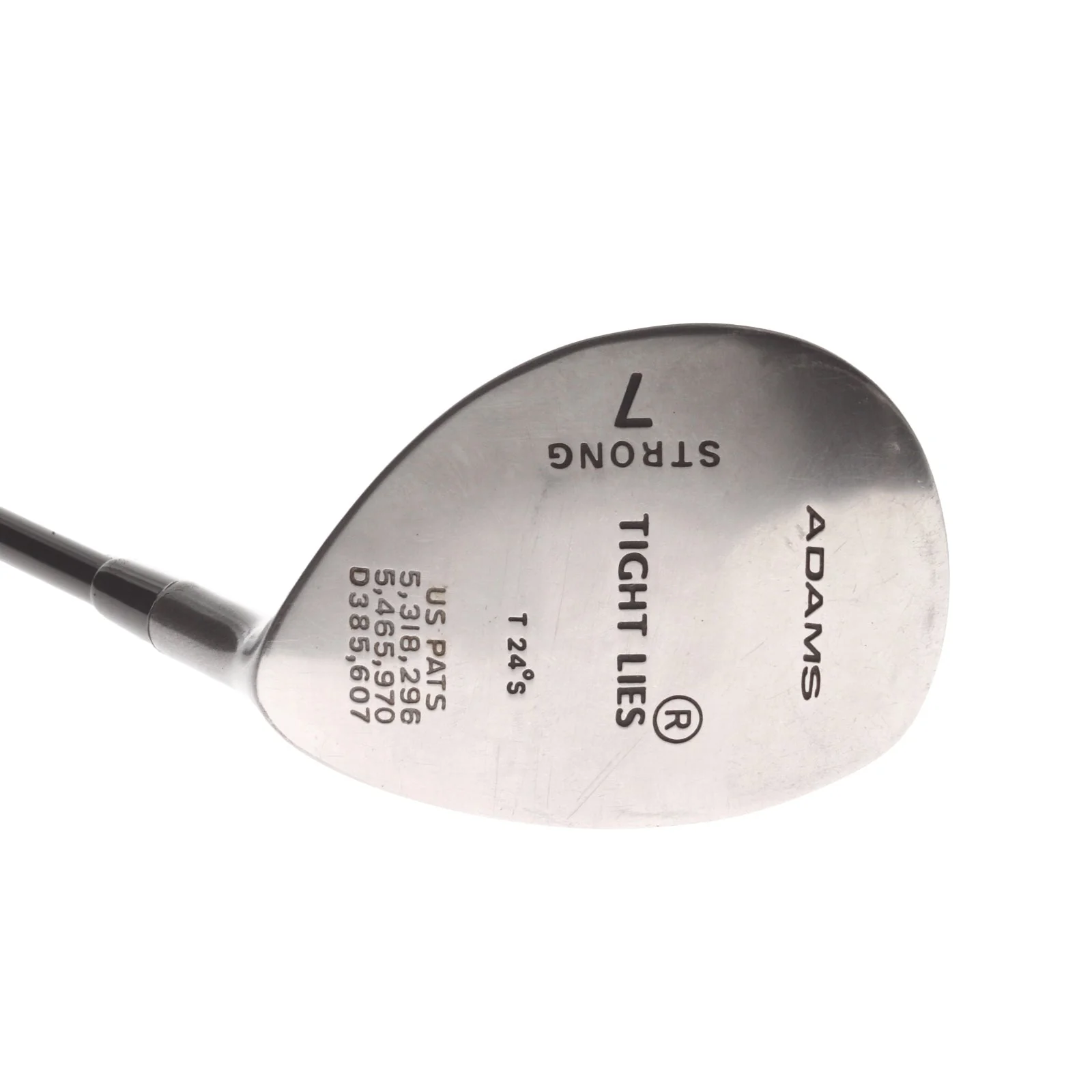 Adams Tight Lies Graphite Mens Right Hand 7 Hybrid 24* Regular - Adams Golf Super Shaft - Image 2