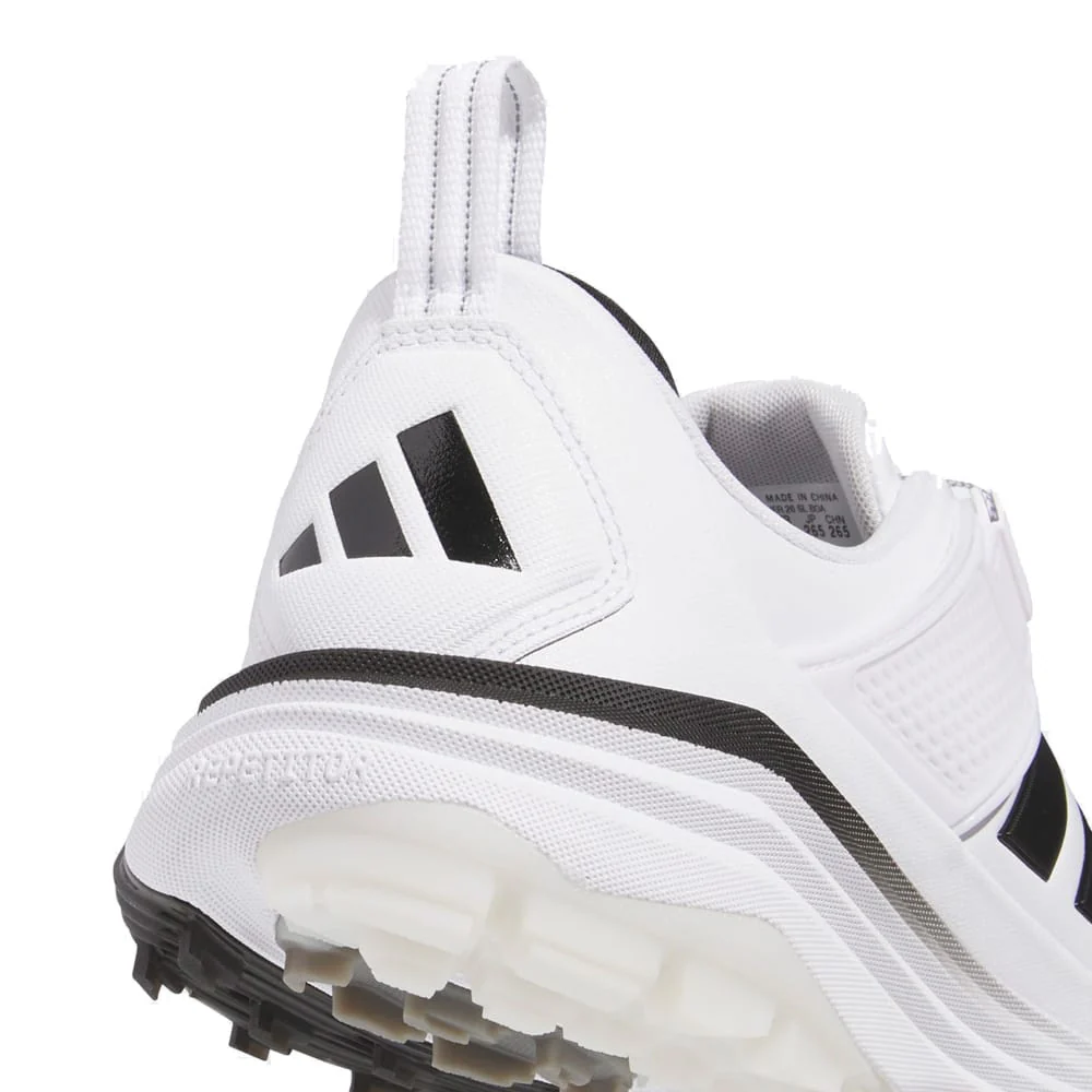 adidas Adipower 26 Boa Waterproof Spikeless Shoes - Cloud White/Core Black/Silver Met. - Image 5