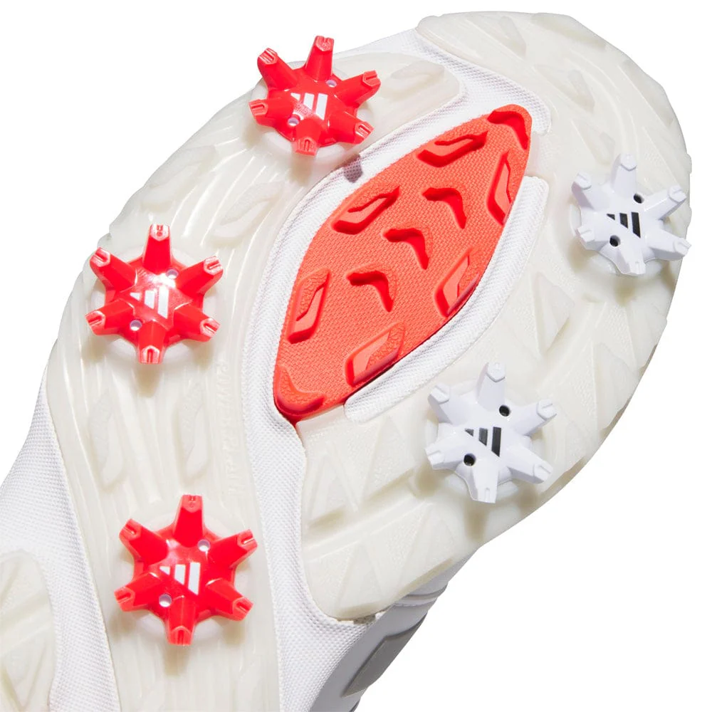 adidas Adipower 26 Waterproof Spiked Shoes - Cloud White/Silver Met./Halo Silver - Image 7