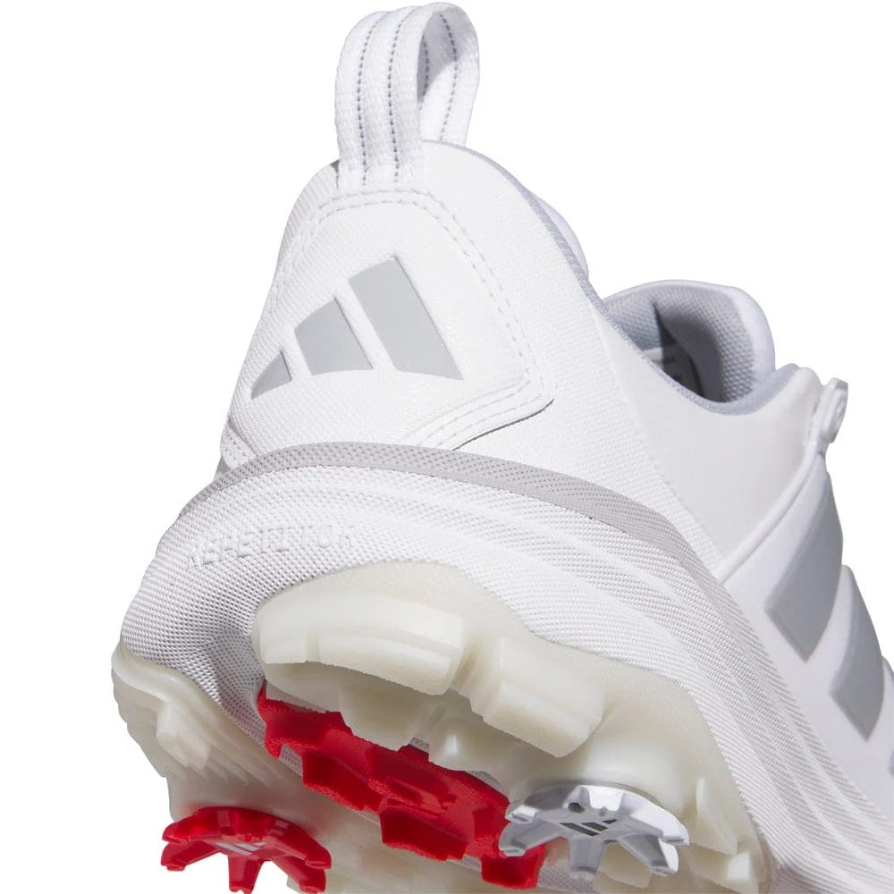 adidas Adipower 26 Waterproof Spiked Shoes - Cloud White/Silver Met./Halo Silver - Image 8