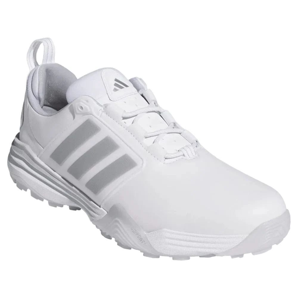 adidas Adipower 26 Waterproof Spikeless Shoes - Cloud White/Silver Met./Halo Silver - Image 6
