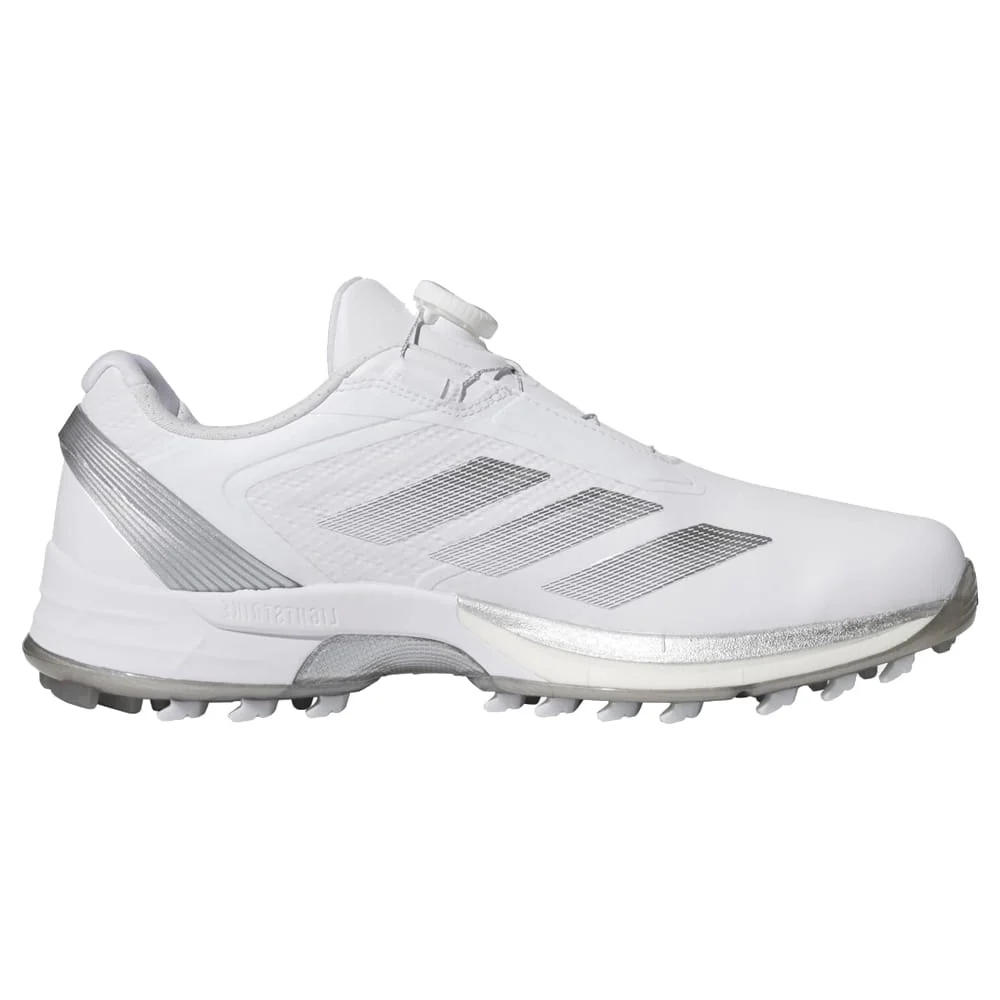 adidas Adizero Zg Boa Low Cut Waterproof Spikeless Shoes - Cloud White/Iron Met./Silver Met.