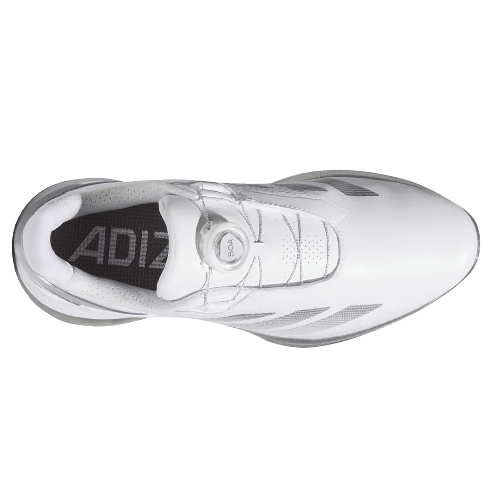 adidas Adizero Zg Boa Low Cut Waterproof Spikeless Shoes - Cloud White/Iron Met./Silver Met. - Image 3