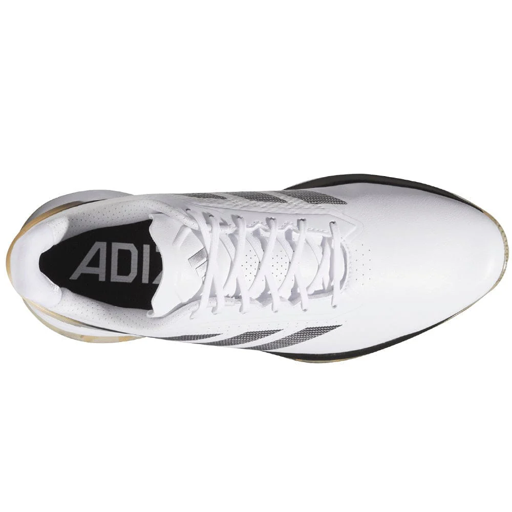 adidas Adizero ZG Waterproof Spikeless Shoes - Cloud White/Core Black/Ice Tangerine - Image 4