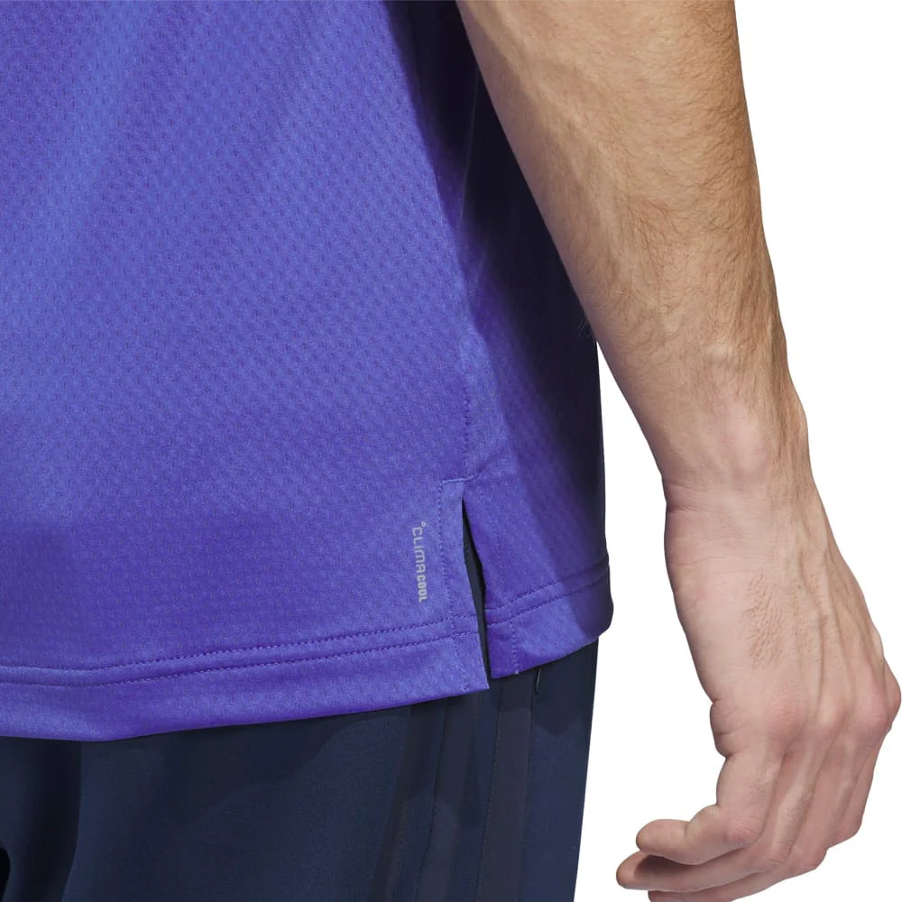 adidas Beyond The Course Climacool Polo Shirt - Dual Indigo - Image 5