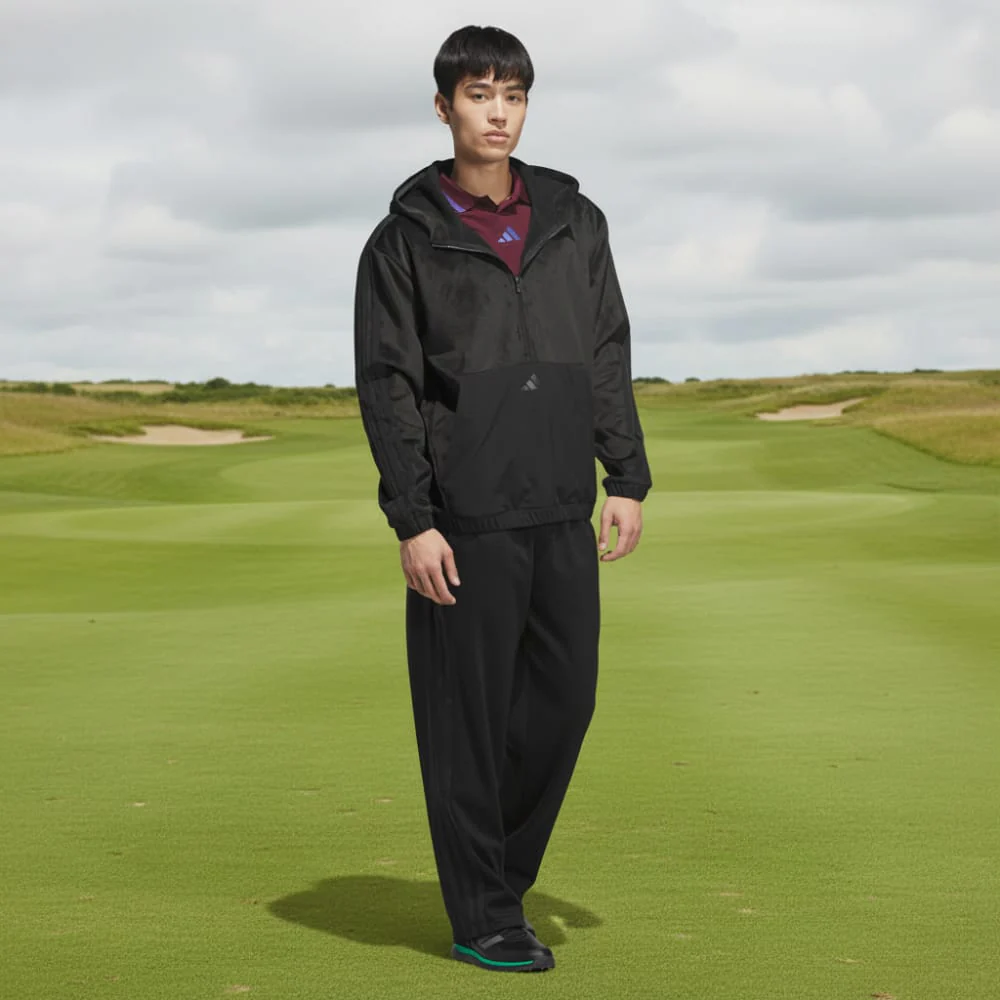 adidas Beyond The Course Climawarm Loose Fit Trousers - Black - Image 4