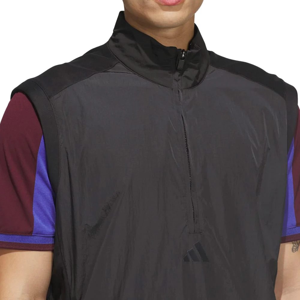 adidas Beyond The Course Climawarm Loose Fit Vest - Black - Image 3