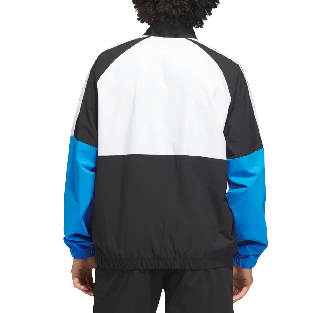 adidas Beyond Twistweave Full-Zip Windbreaker - Black/White - Image 2