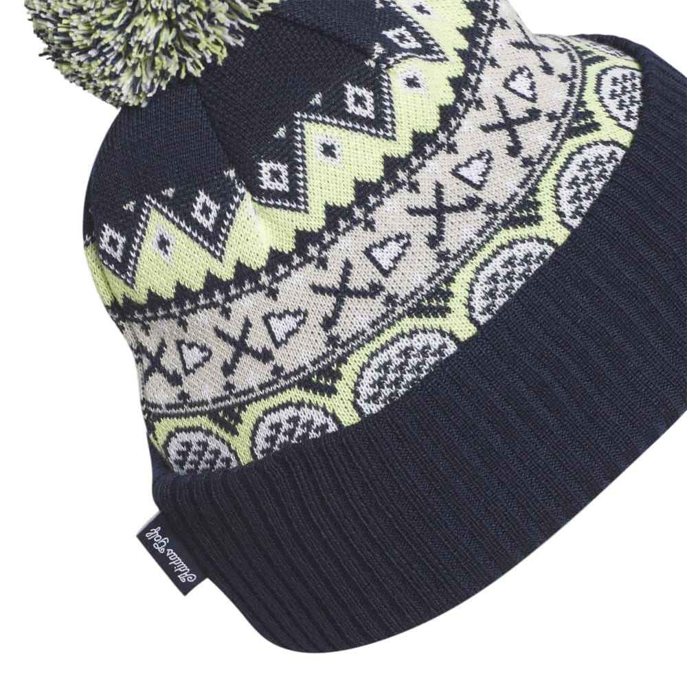 adidas Climawarm Pom Pom Beanie - Collegiate Navy - Image 4