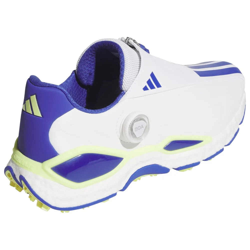 adidas Codechaos 27 Boa Spikeless Shoes - Footwear White/Dual Indigo/Frozen Lemon - Image 6