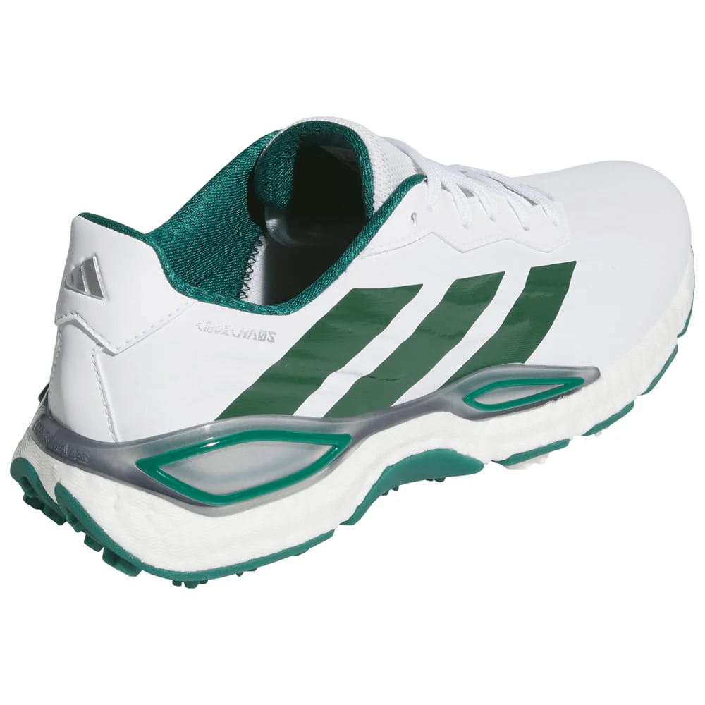 adidas Codechaos 27 Spikeless Shoes - Footwear White/Collegiate Green/Silver Metallic - Image 3