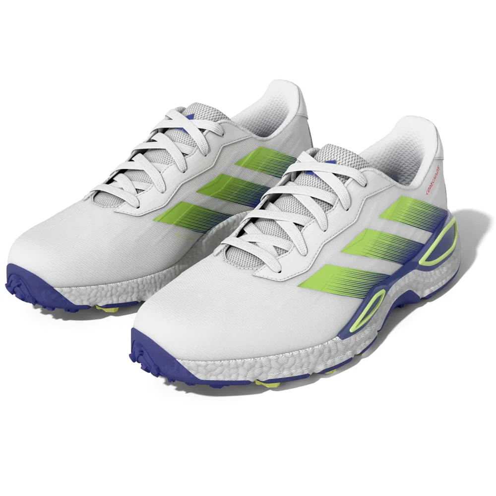 adidas Codechaos 27 Spikeless Shoes - Footwear White/Dual Indigo/Frozen Lemon - Image 6