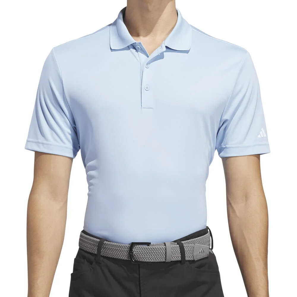 adidas Core Performance Primegreen Polo Shirt - Clear Sky - Image 2