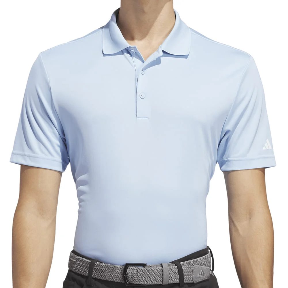 adidas Core Performance Primegreen Polo Shirt - Clear Sky - Image 3