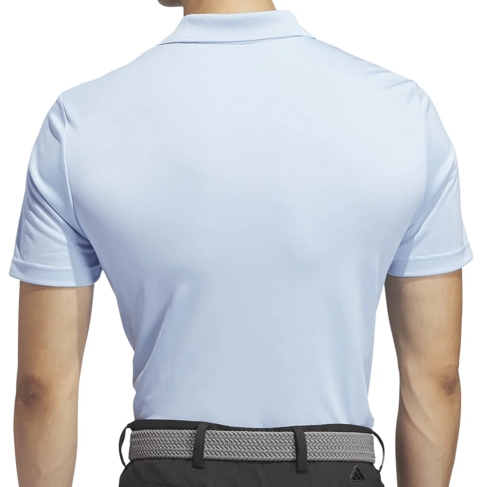 adidas Core Performance Primegreen Polo Shirt - Clear Sky - Image 4