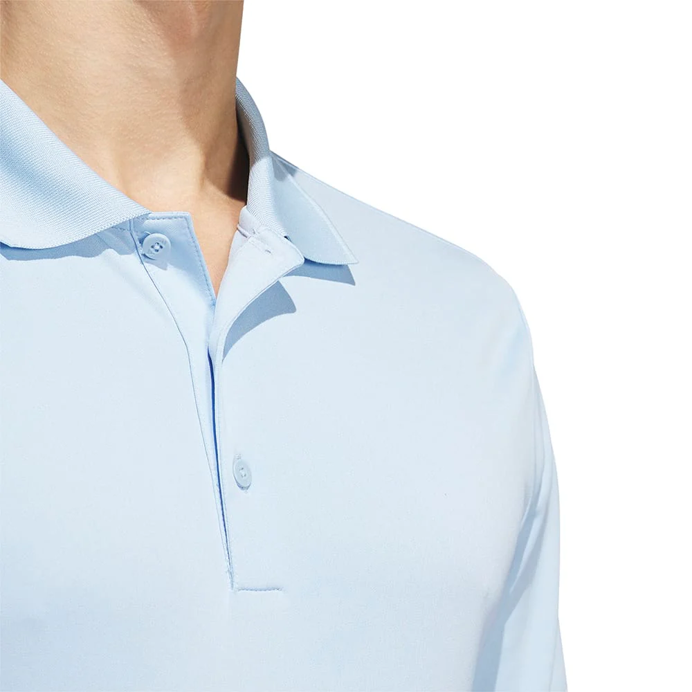 adidas Core Performance Primegreen Polo Shirt - Clear Sky - Image 7