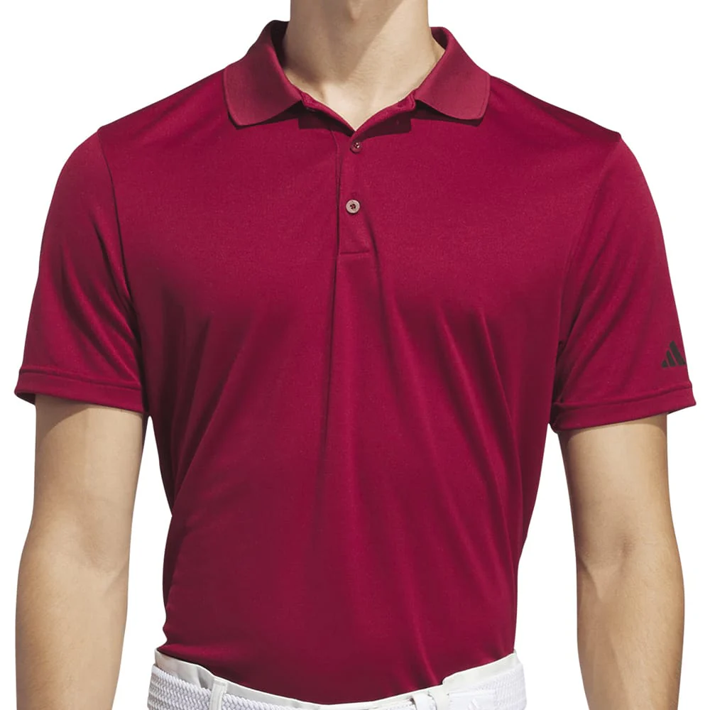 adidas Core Performance Primegreen Polo - Collegiate Burgundy - Image 2