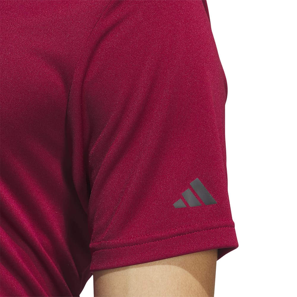 adidas Core Performance Primegreen Polo - Collegiate Burgundy - Image 7