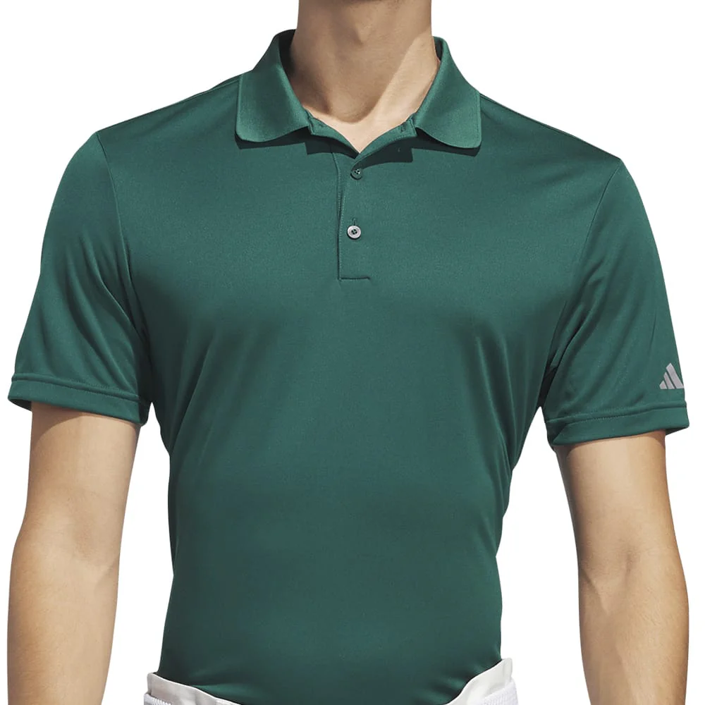 adidas Core Performance Primegreen Polo Shirt - Collegiate Green - Image 2