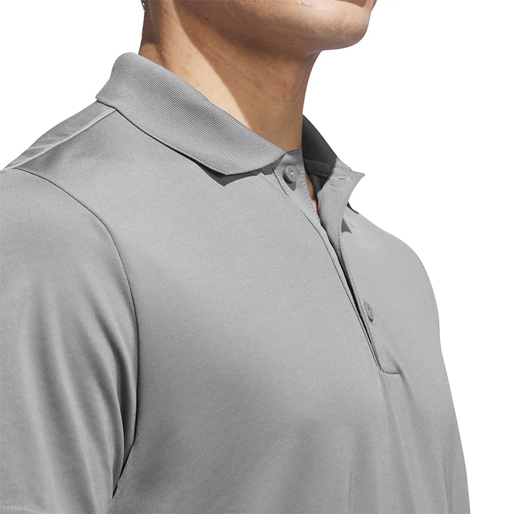 adidas Core Performance Primegreen Polo Shirt - Grey Heather - Image 6