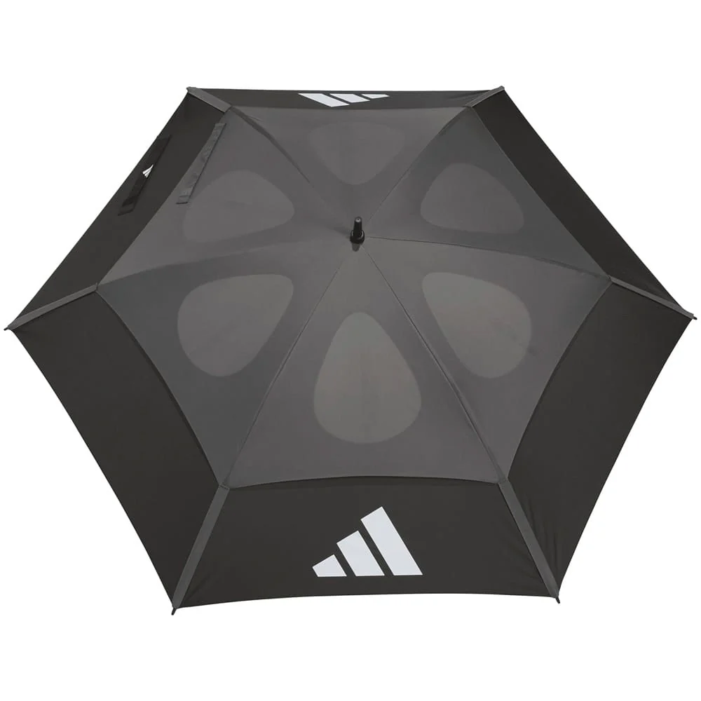 adidas Double Canopy 64" Umbrella - Black