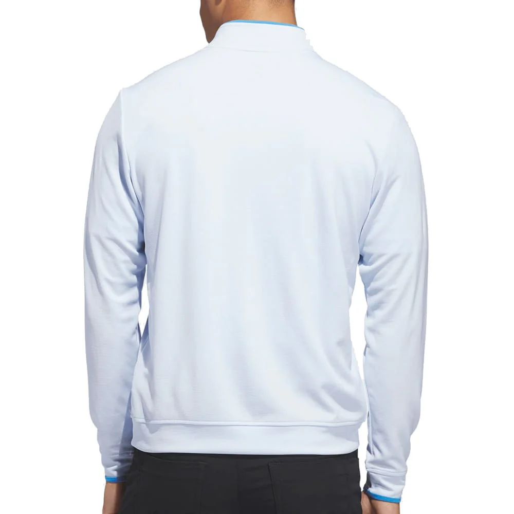 adidas Lightweight Half-Zip Top - Crystal Sky - Image 2