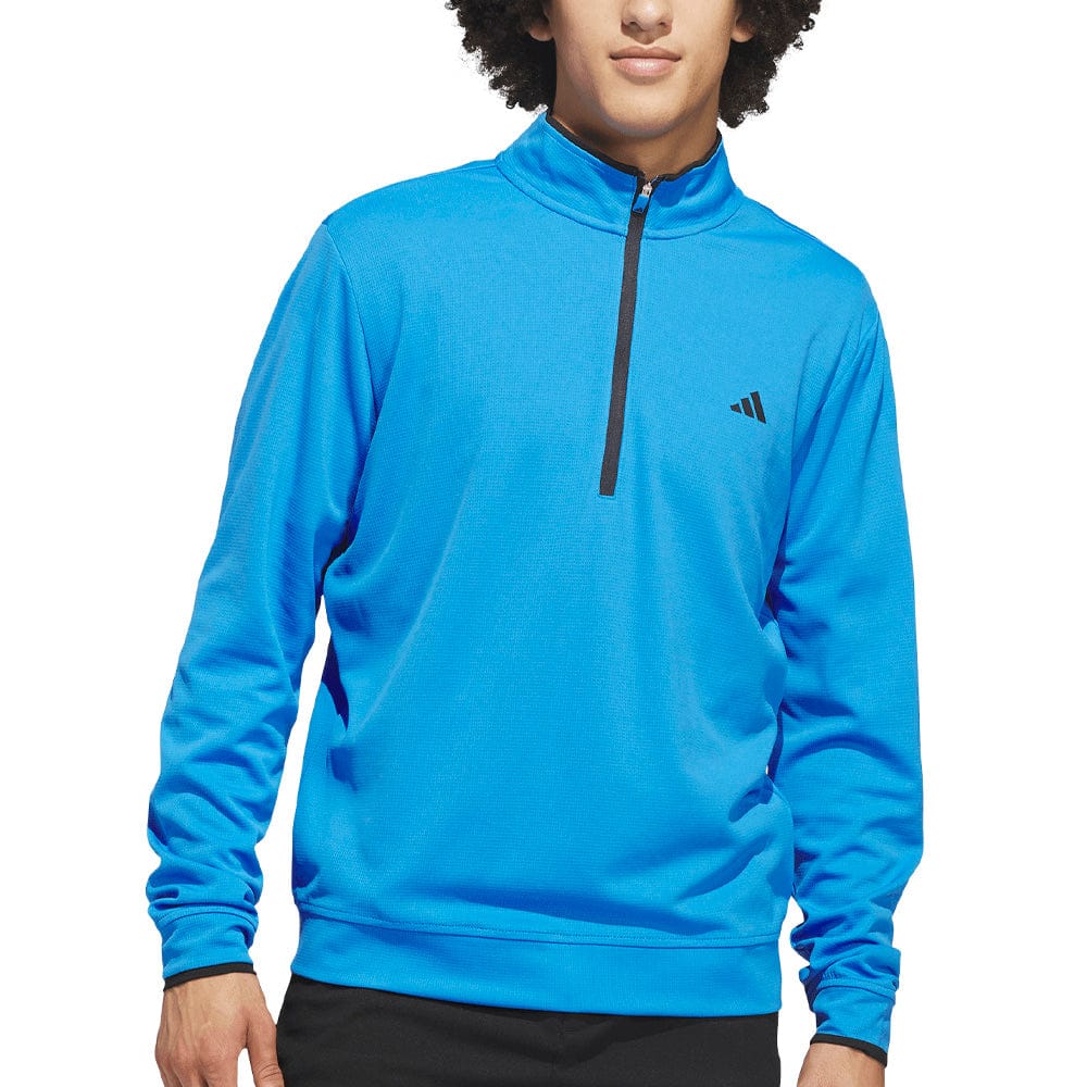 adidas Lightweight Half-Zip Top - Lucid Ray Blue - Image 2