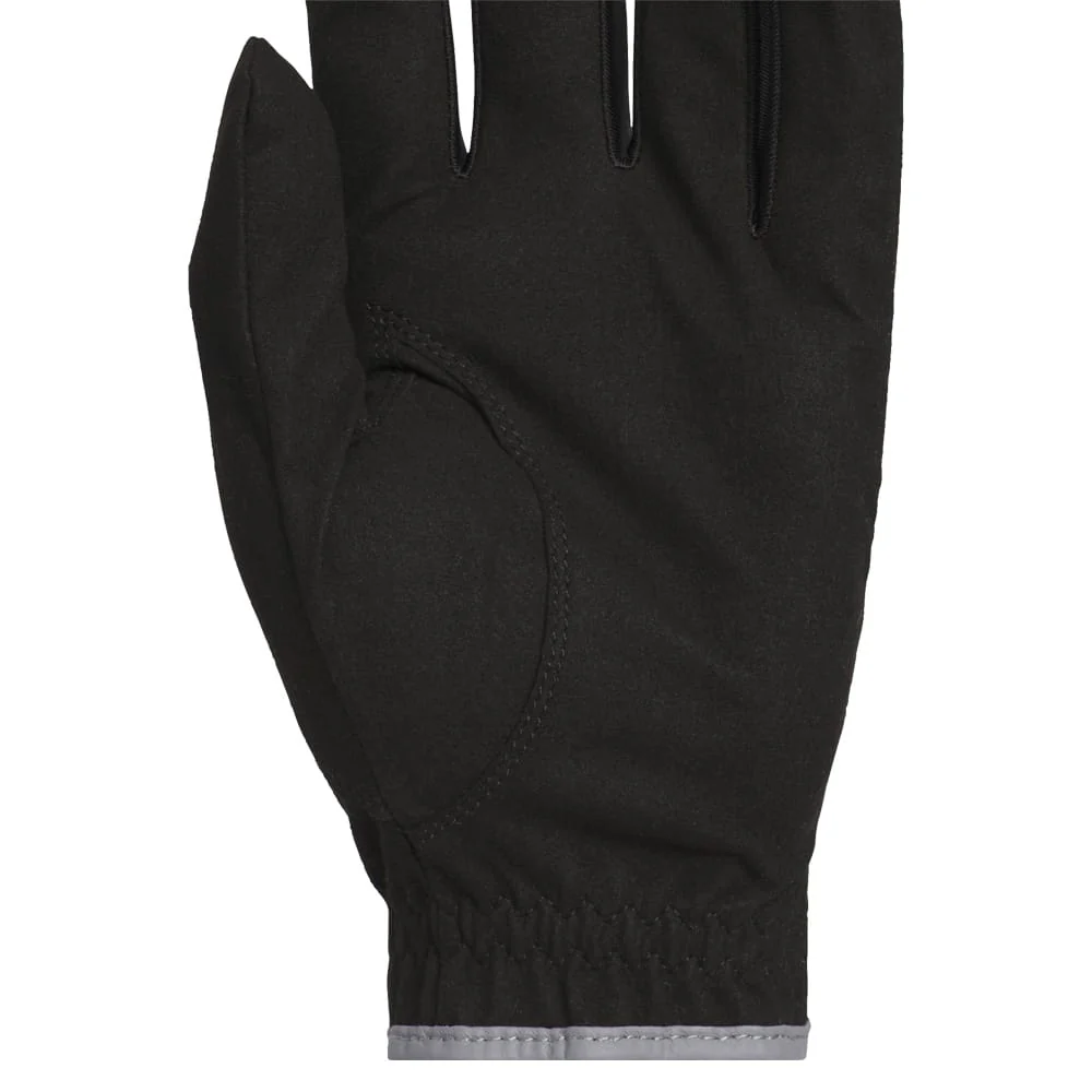 adidas Mens Golf Rain Gloves - Black - Image 3