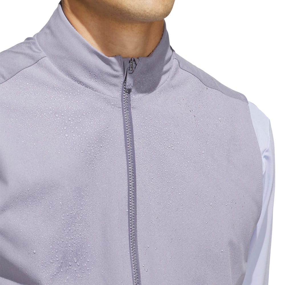 adidas Mens Ultimate365 Tour Full Zip Vest - Slate - Image 5