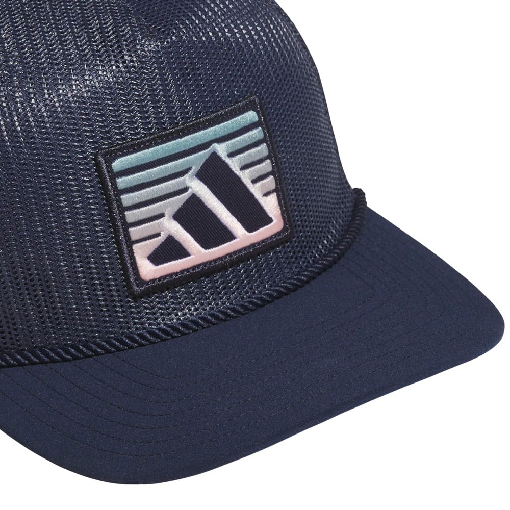 adidas Mesh 5 Panel Rope Hat - Collegiate Navy - Image 3