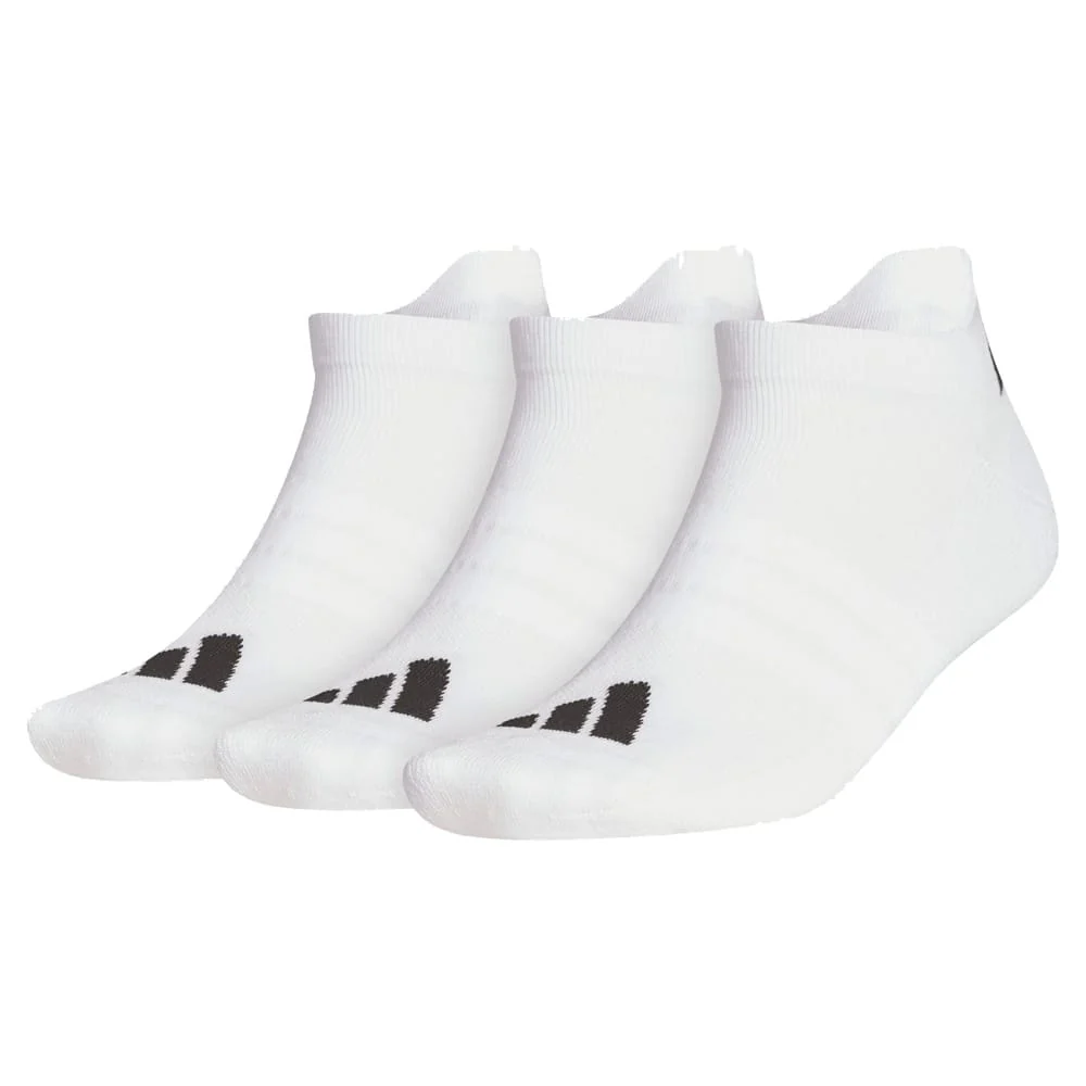 adidas Performance 3 Pack Ankle Socks - White