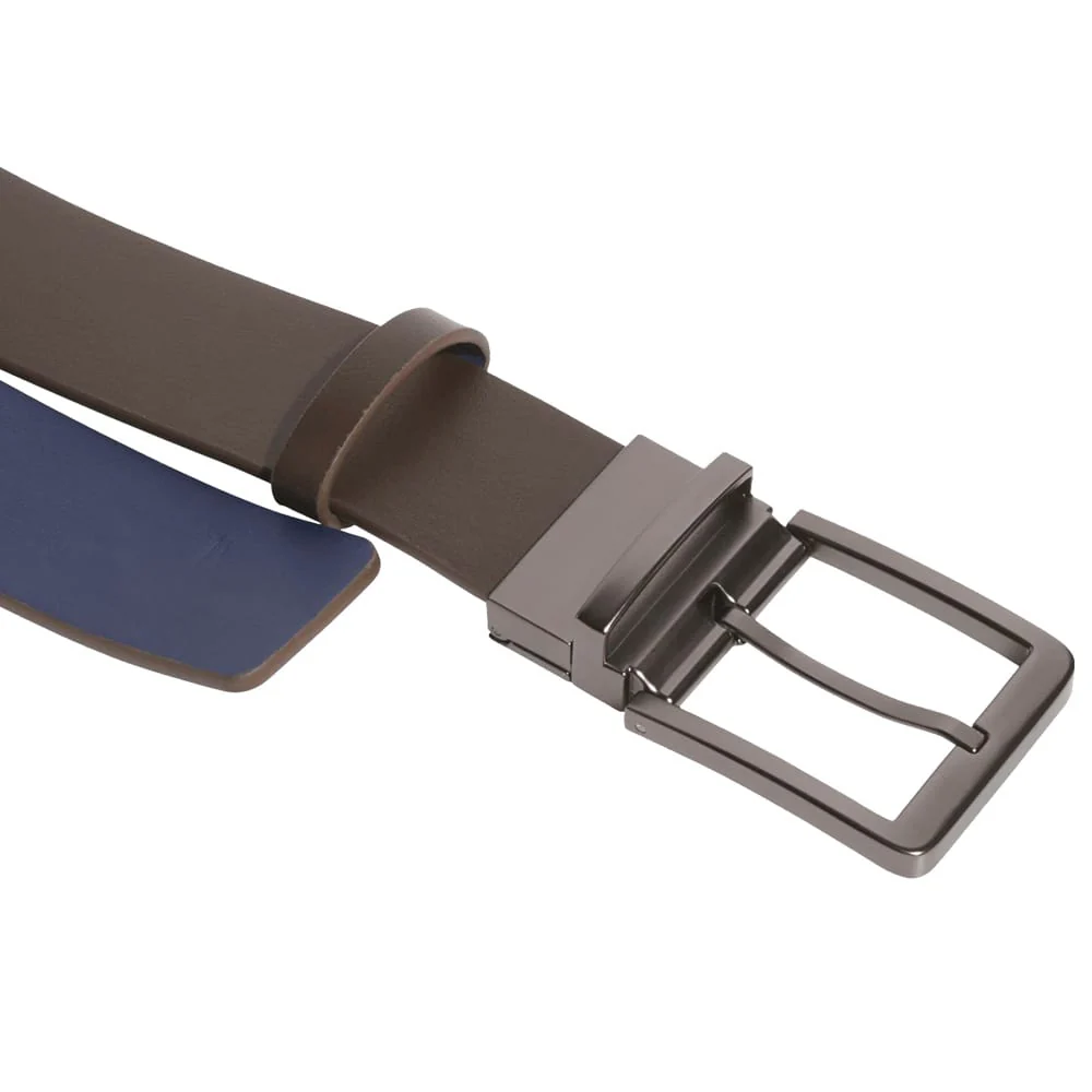 adidas Players Reversible Belt - Dark Brown - Image 3