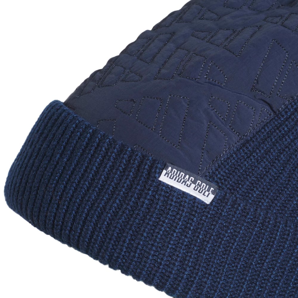 adidas Quilted Beanie - Collegiate Navy - Image 4