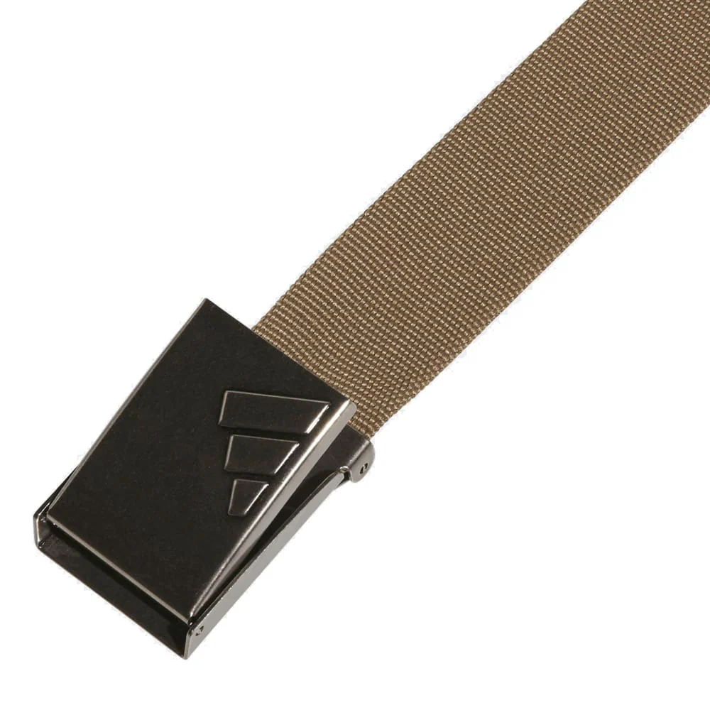 adidas Reversible Webbing Belt - Khaki Six/Distilled Pink - Image 3