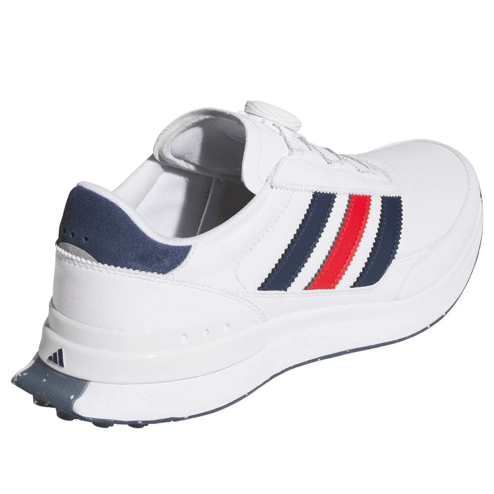 adidas S2G 26 Boa Waterproof Spikeless Shoes - Cloud White/Collegiate Navy/Better Scarlet - Image 6