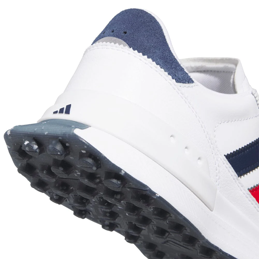 adidas S2G 26 Boa Waterproof Spikeless Shoes - Cloud White/Collegiate Navy/Better Scarlet - Image 8