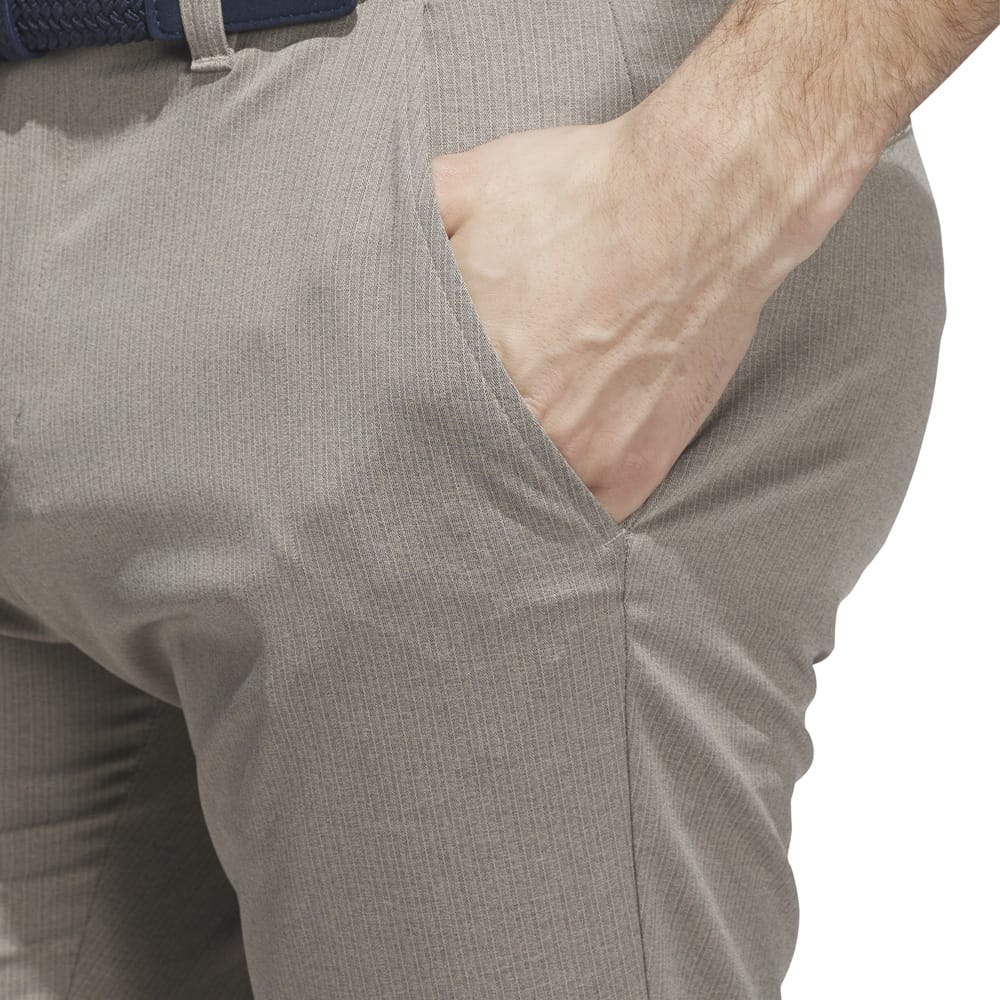 adidas Ultimate365 Classic Pinstripe Trouser - Putty Beige - Image 4