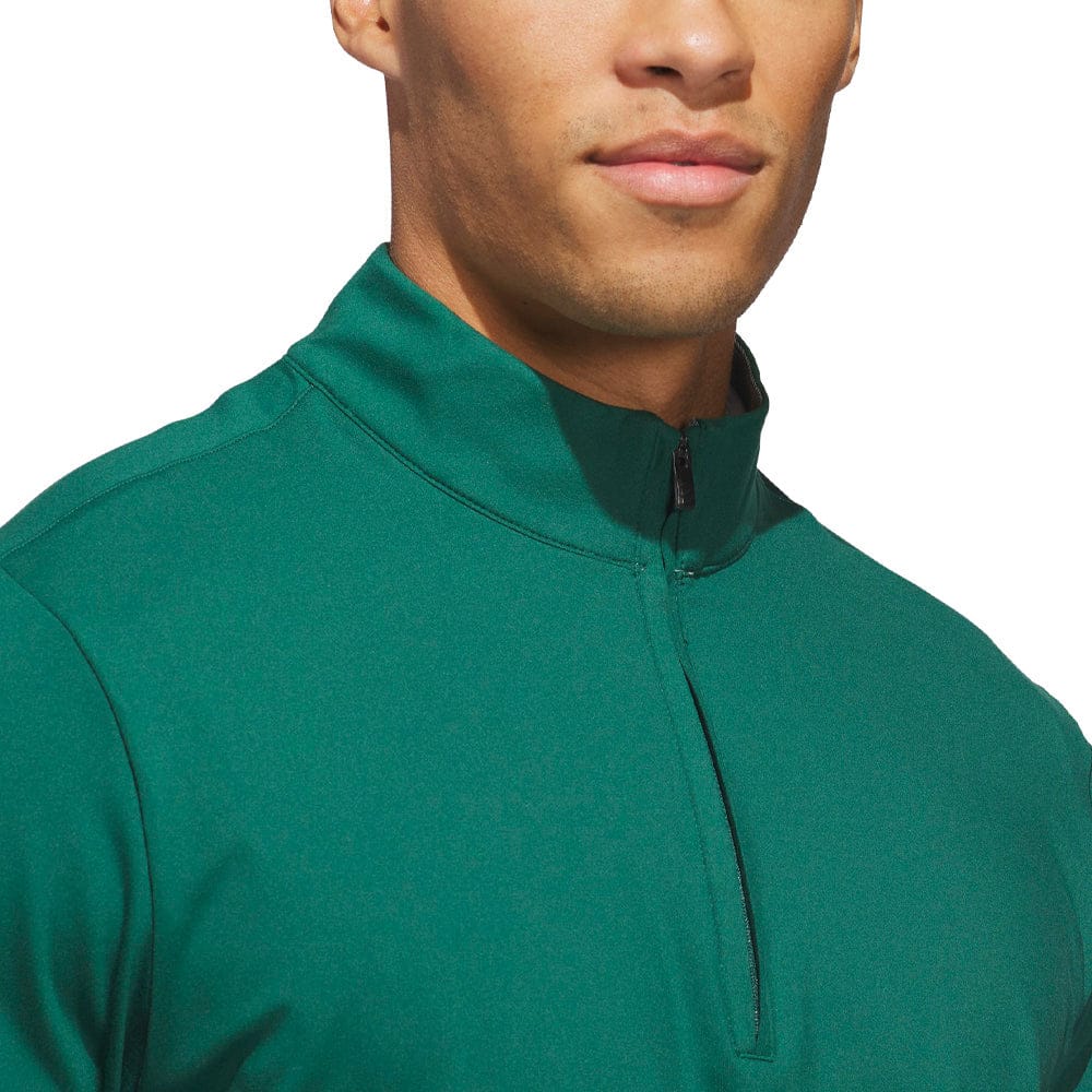 adidas Ultimate365 Classic Quarter-Zip - Collegiate Green - Image 5