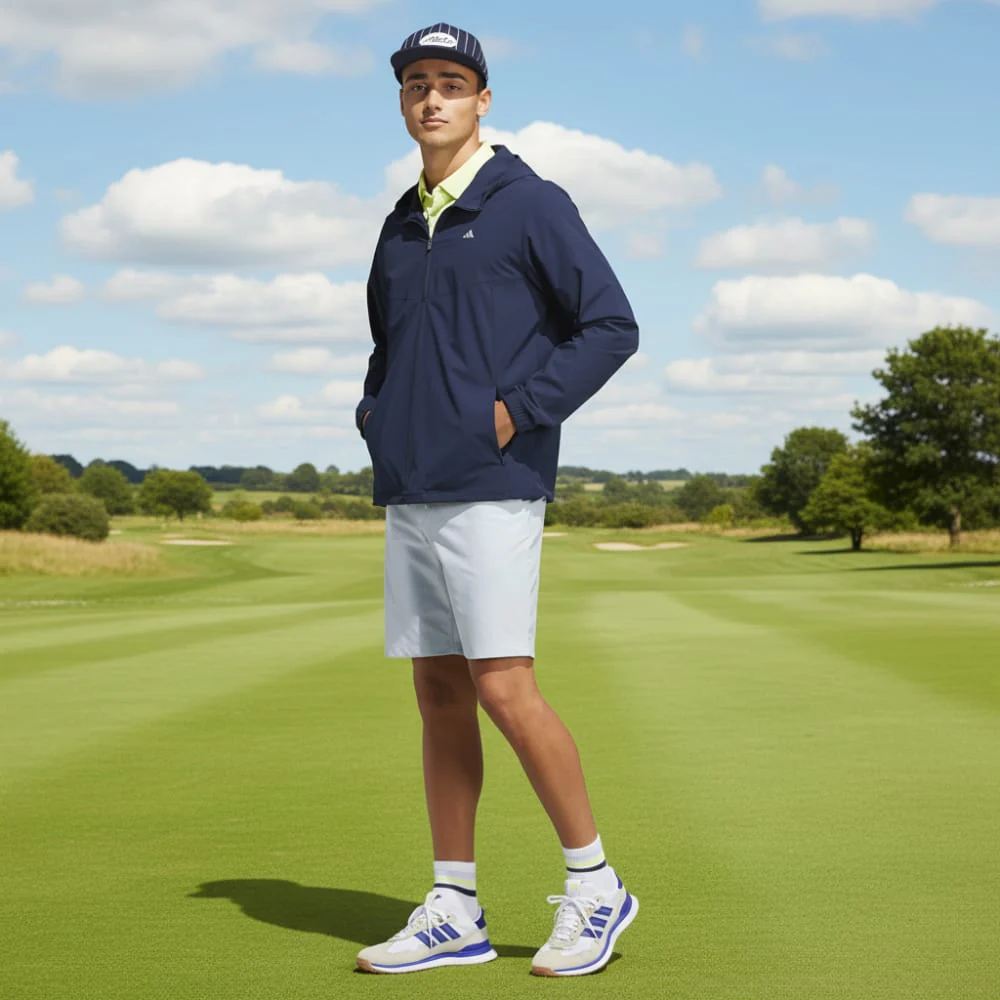 adidas Ultimate365+ Clima365 Course Control Anorak - Collegiate Navy - Image 4