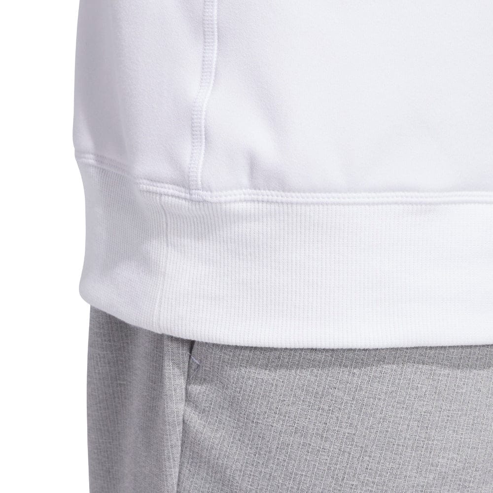 adidas Ultimate365 Climawarm Crewneck Sweatshirt - White - Image 5