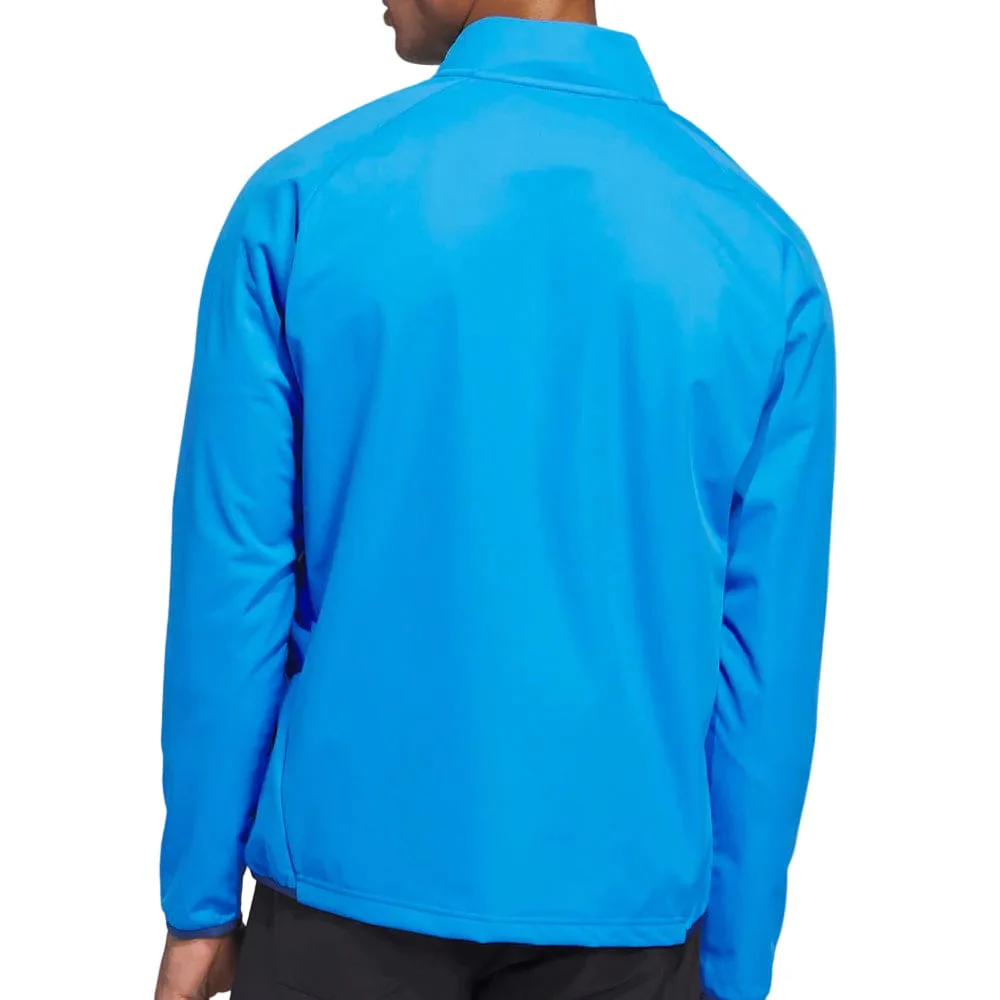adidas Ultimate365 Durable Water Repellent Wind Quarter-Zip - Lucid Ray Blue/Dusky Petrol - Image 2