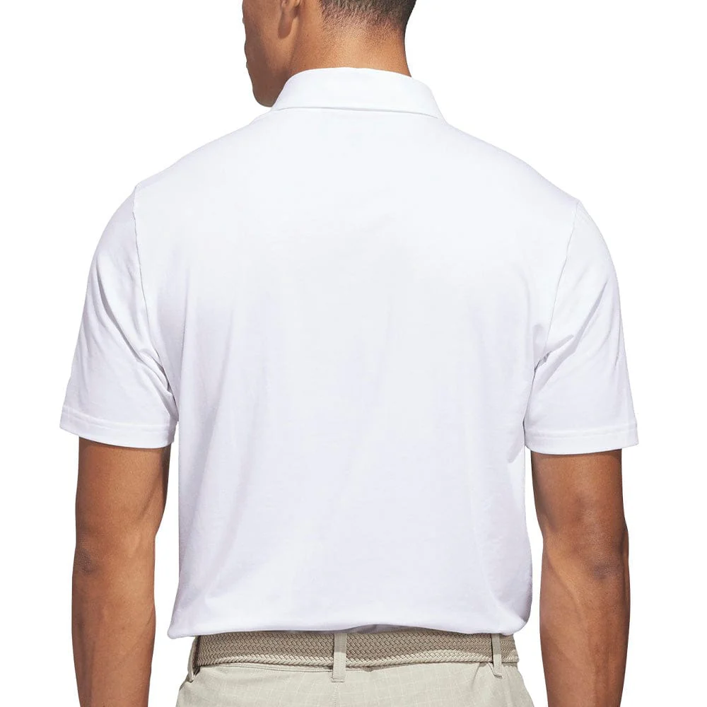 adidas Ultimate365+ Go-To Climacool Polo Shirt - White - Image 2