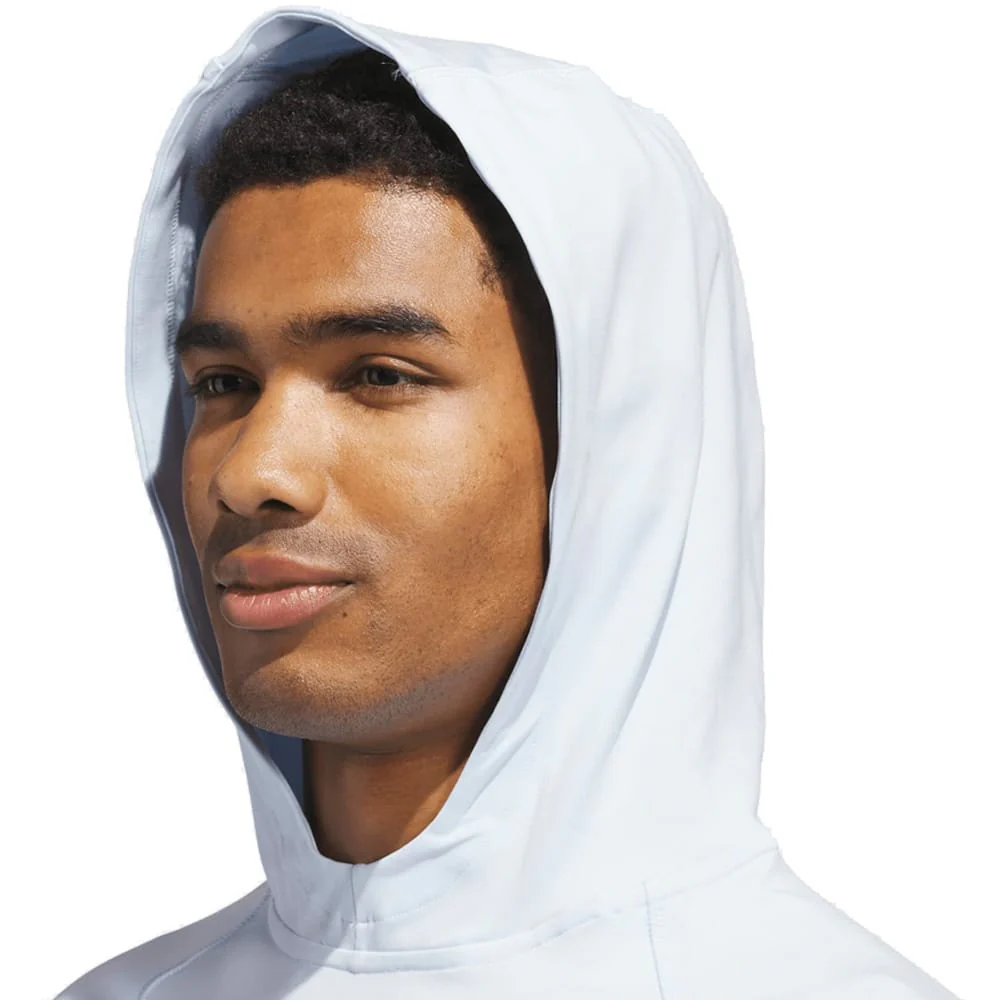 adidas Ultimate365 Heather Hoodie - Crystal Sky Melange - Image 3