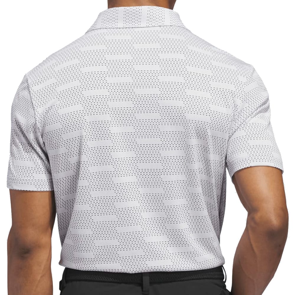 adidas Ultimate365 Jacquard Polo Shirt - White - Image 2