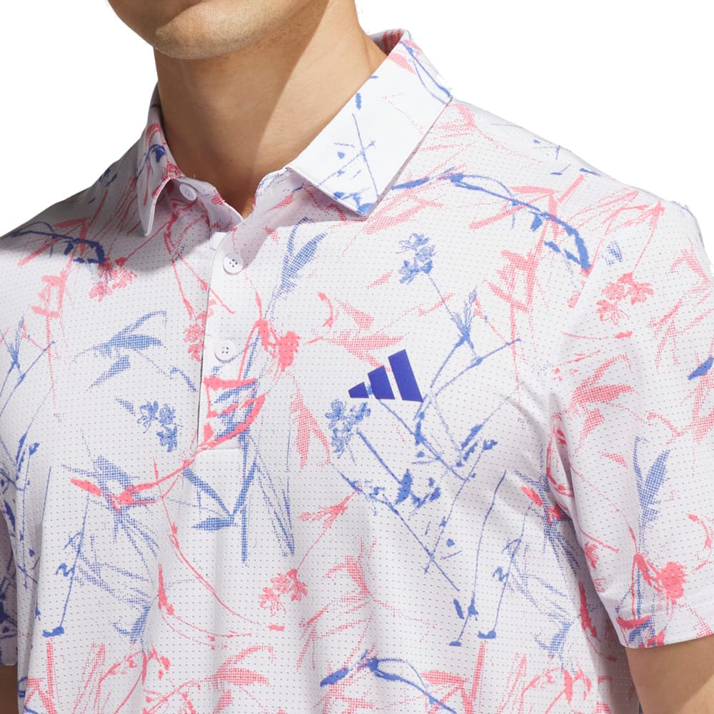 adidas Ultimate365 Mesh Climacool Polo Shirt - Frozen Purple - Image 3