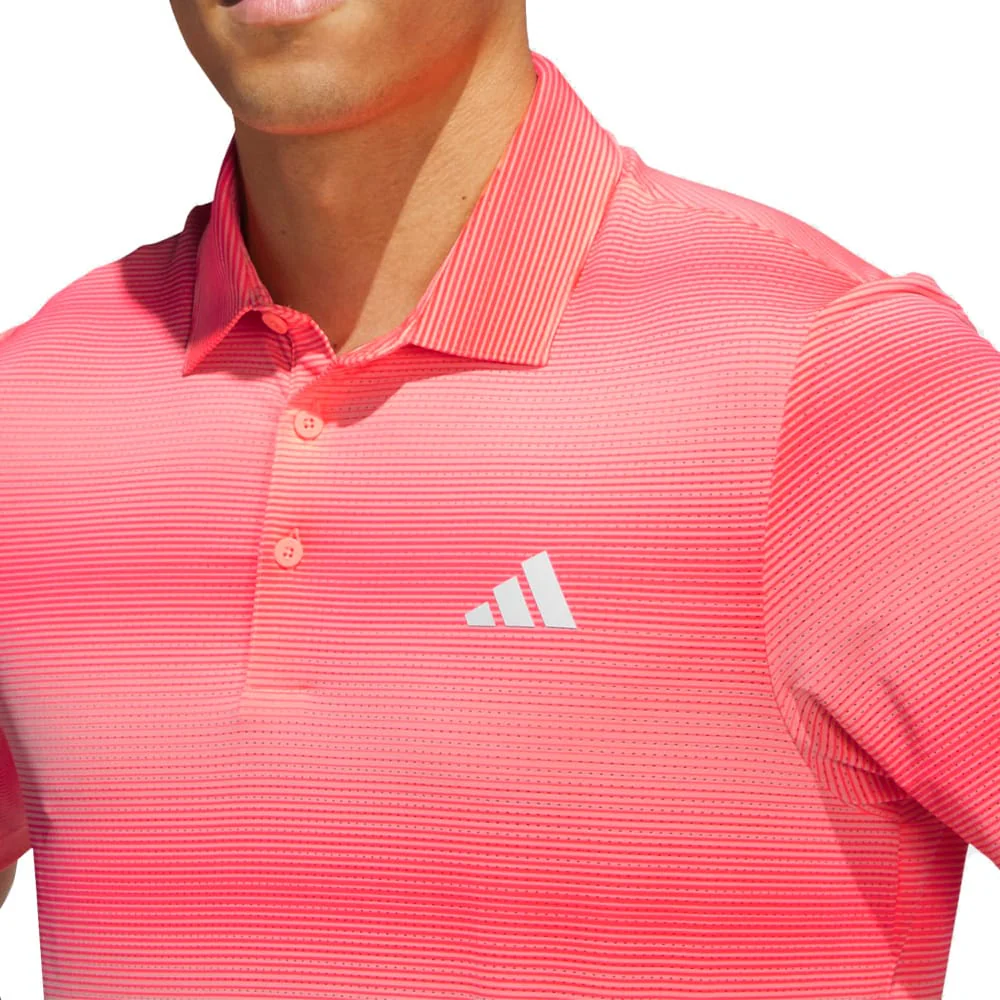 adidas Ultimate365 Mesh Climacool Polo Shirt - Frozen Turbo - Image 4