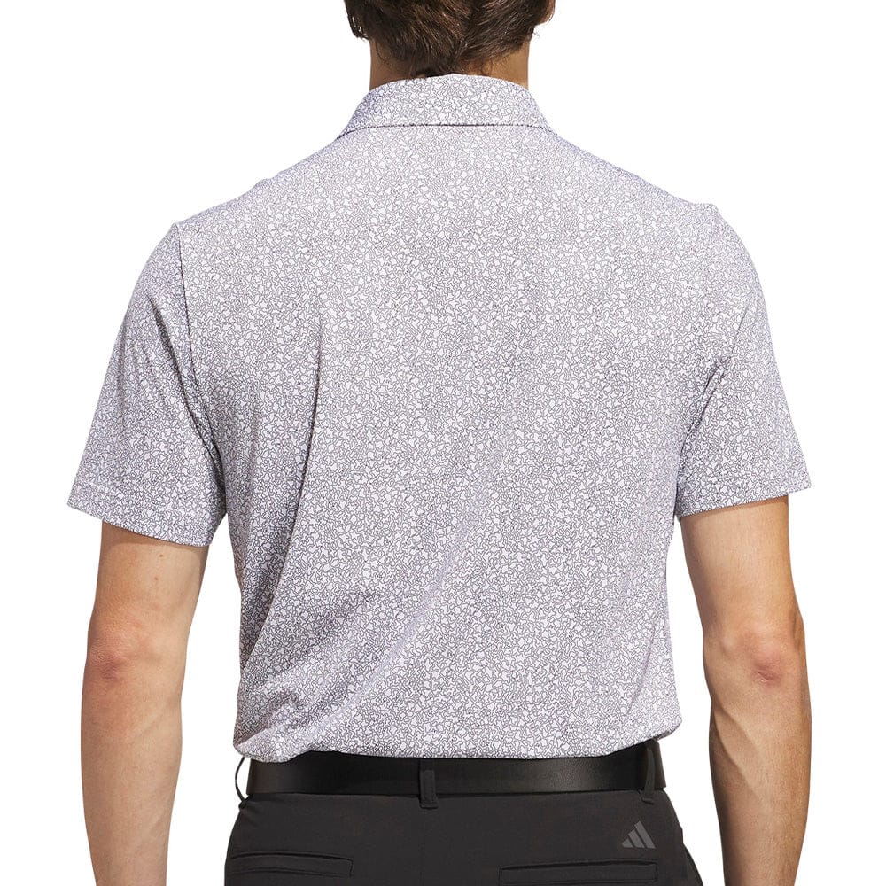 adidas Ultimate365 Mini Bunker Polo Shirt - White/Black - Image 2