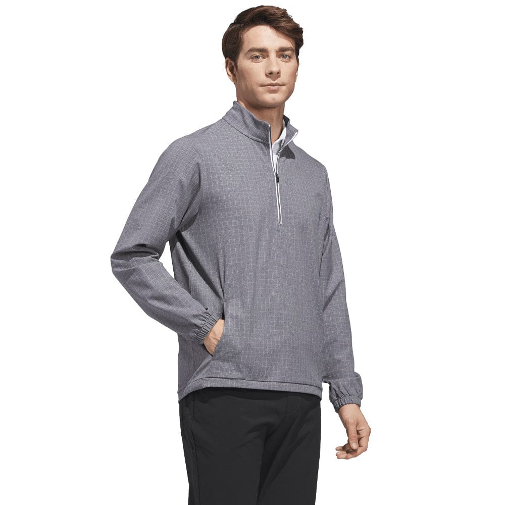 adidas Ultimate365 Set Woven Quarter-Zip - Grey Five - Image 4