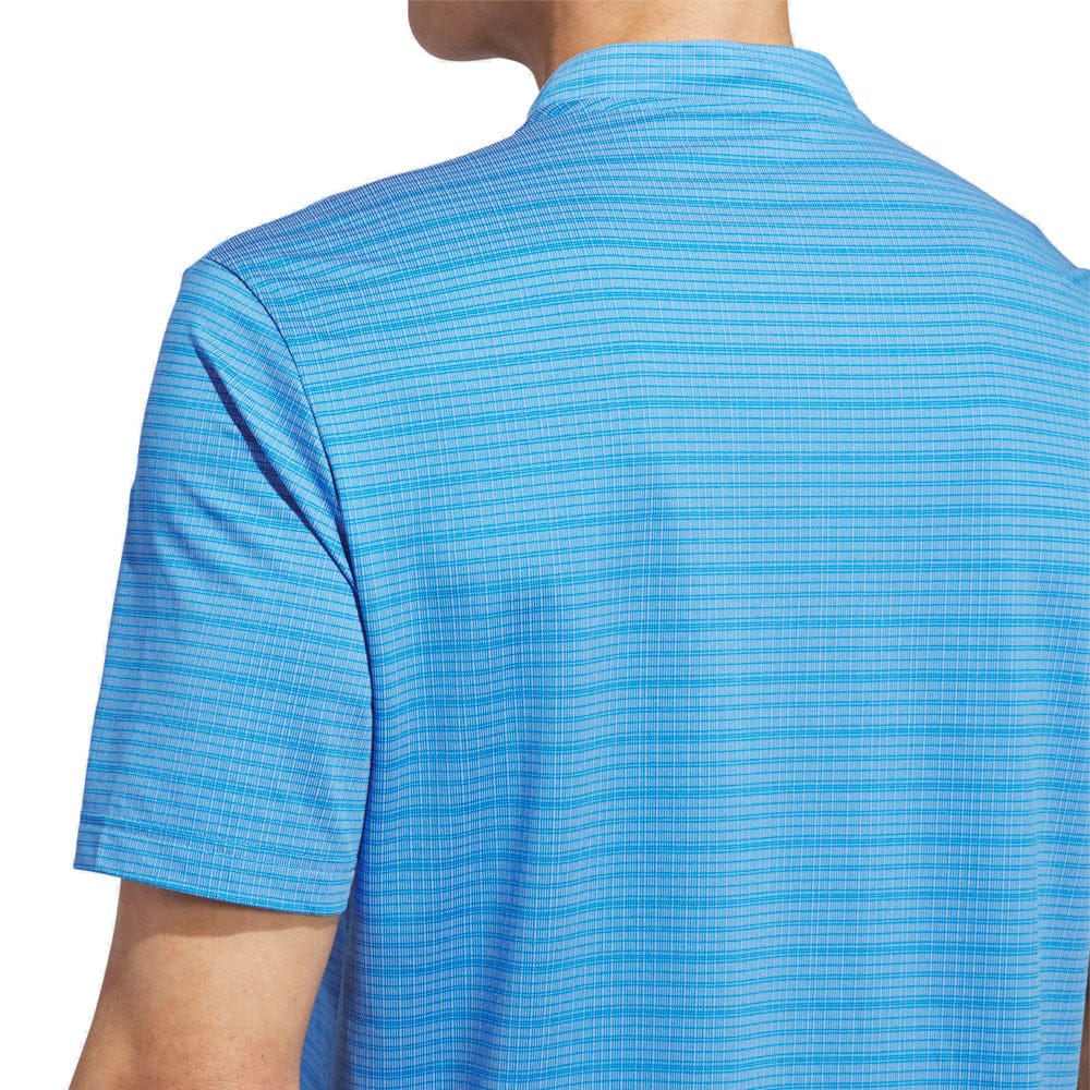 adidas Ultimate365 Sport Collar Polo Shirt - Crystal Sky/Lucid Ray Blue - Image 4