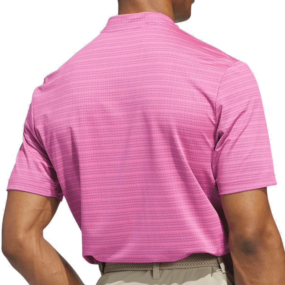 adidas Ultimate365 Sport Collar Polo Shirt - Lucid Pink/Dusky Petrol - Image 2